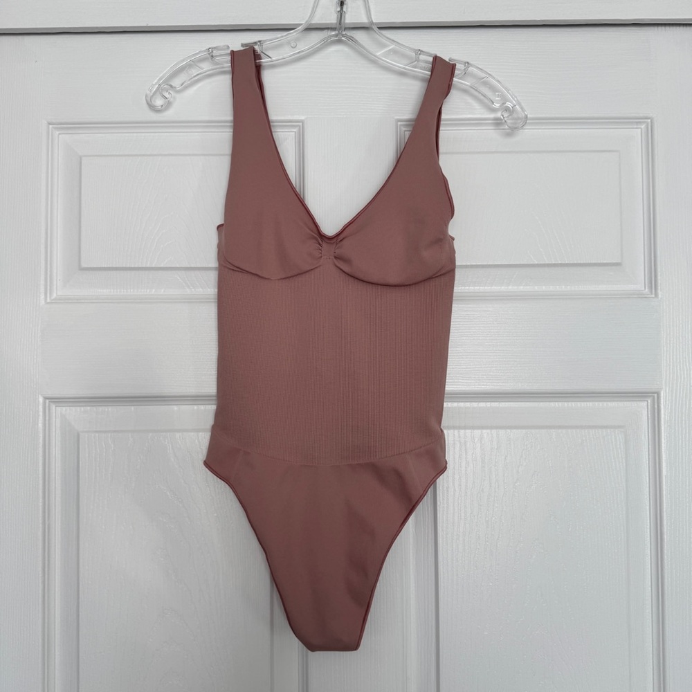 FLEUR DU MAL | Control bodysuit beige/nude LARGE
